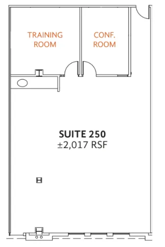 19409 Stevens Creek Suite 250 floor plan
