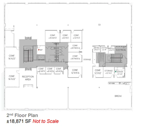 400 W California Avenue second floor plan