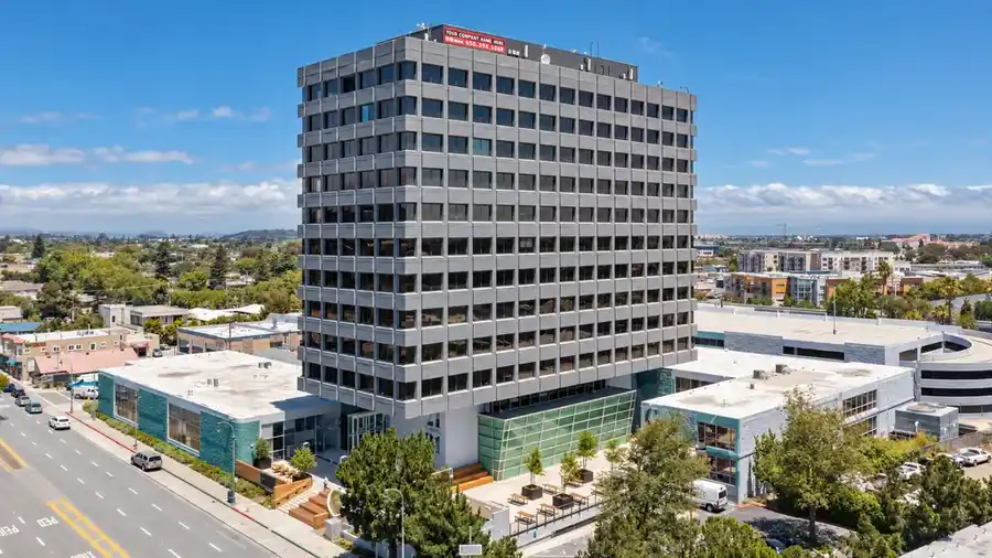 Tower Plaza office building at 2121 S. El Camino Real, San Mateo, California