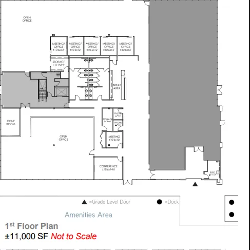 400 W California Avenue first floor plan