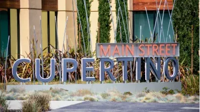 Main Street Cupertino signage